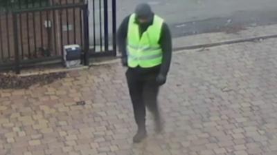 Man captured on CCTV