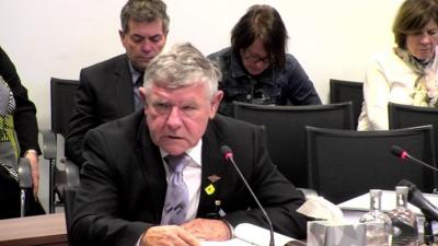 Former child migrant Oliver Cosgrove