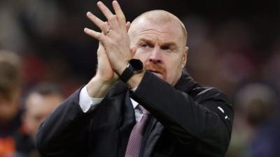 Burnley boss Sean Dyche