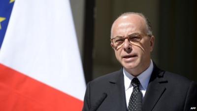 French Interior Minister Bernard Cazeneuve