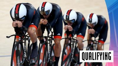 GB men's team pursuit team