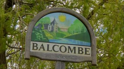 Balcombe village sign