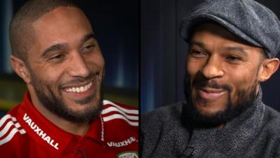 Ashley Williams and Danny Gabbidon
