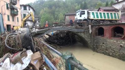 Flooding in Castelletto d'Orba.