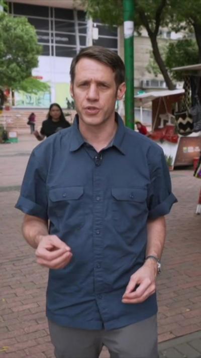 The BBC's Will Grant in Venezuela