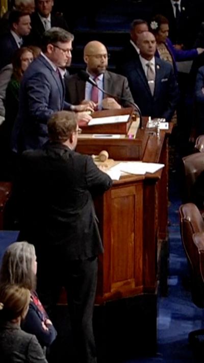 houting erupts during moment of silence for Charlie Kirk
