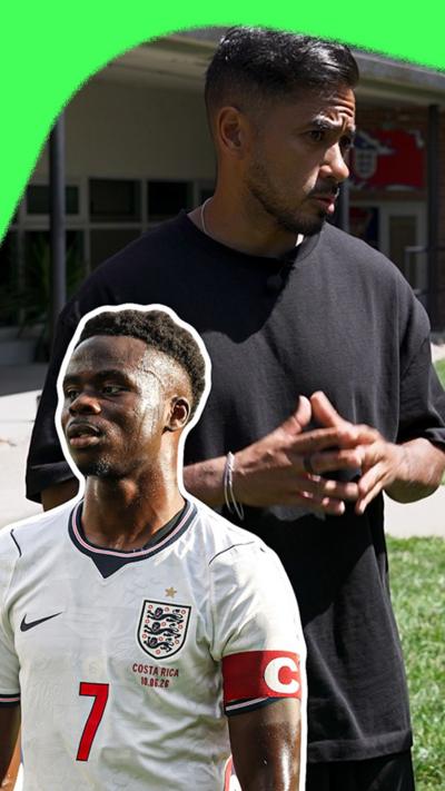 Sami Mokbel and Bukayo Saka