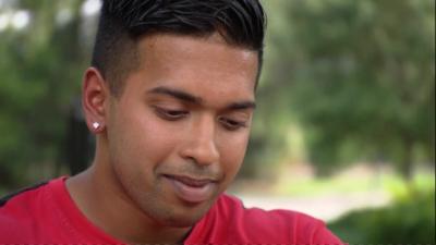 Pulse bouncer Imran Yousuf talks to media about the Orlando shooting