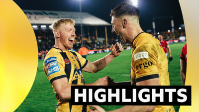 Castleford players celebrate