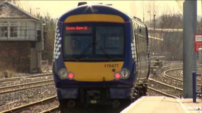 Scotrail train