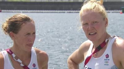 Helen Glover and Polly Swann