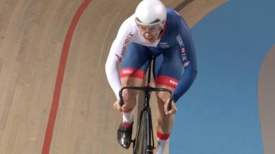 'Jason Kenny is back' - GB beat New Zealand in team sprint