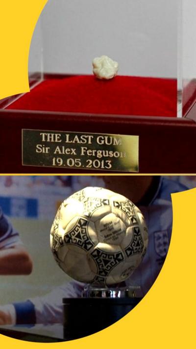 Alex Ferguson's gum and the 'hand of god' ball