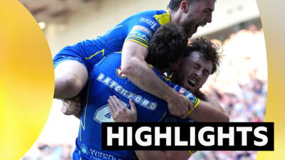 St Helens v Warrington highlight graphic