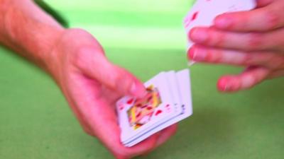 Shuffling cards