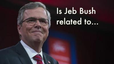 Picture of Jeb Bush. "Is Jeb Bush related to..."