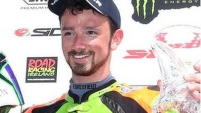 Glenn Irwin came close to a first North West 200 win in May