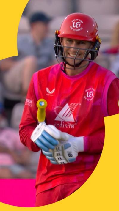 Joe Root smiles despite being run out