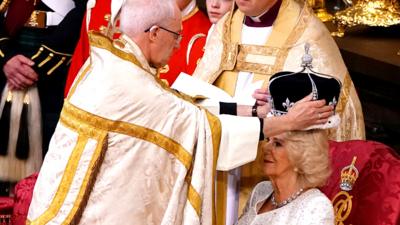 Camilla is crowned