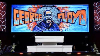 George Floyd Memorial service