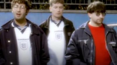 David Baddiel, Frank Skinner and Ian Broudie