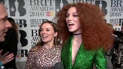 Geri Haliwell and Jess Glynne