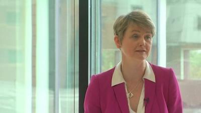 Labour leader candidate Yvette Cooper