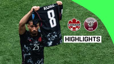 Nathan Saliba pays tribute to Ismael Kone after Kone was sent off in strecher at the 2026 World Cup.