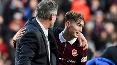 Craig Levein and Harry Cochrane