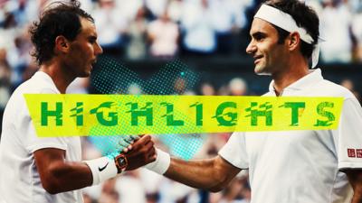 Highlights: Federer beats Nadal to reach 12th Wimbledon Final