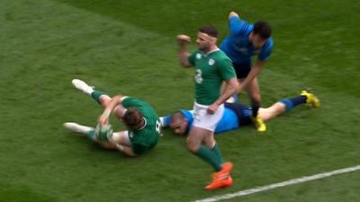 Ireland's Jamie Heaslip