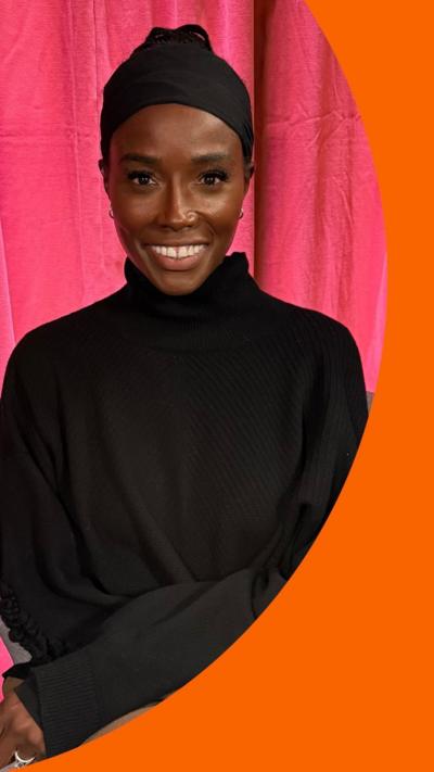Lorraine Pascale in the Woman's Hour studio