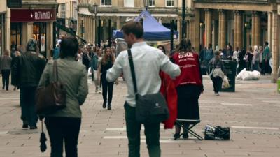 Bath city centre