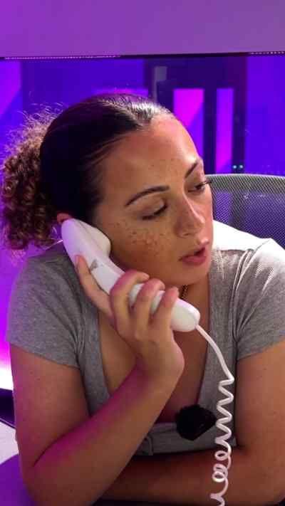 Woman on the phone