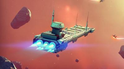 No Man's Sky space ship