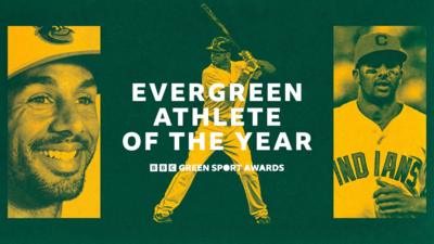 BBC Green Sport Awards Evergreen Athlete of the Year logo