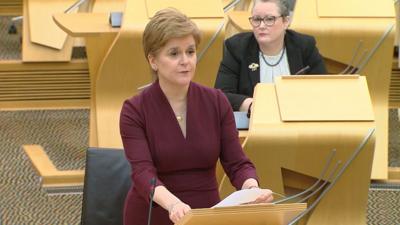 Nicola Sturgeon has announced that the laws on wearing face coverings in Scotland will not be lifted next week as had been planned