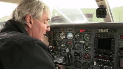 Ferry pilot dave Henderson