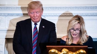 Trump and Paula White