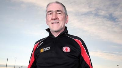 Tyrone manager Mickey Harte