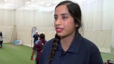 Northamptonshire Women's Cricket Club's Salma Bi