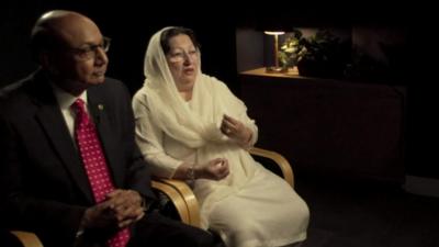 Khizr and Ghazala Khan