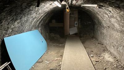 Beneath Britain's busiest railway station is a labyrinth of arches and alleyways dating back to 1848.