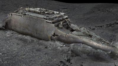 Scan reveals world's most famous wreck