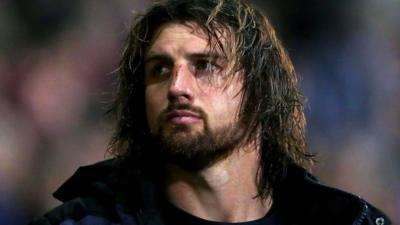 Northampton and England back row Tom Wood