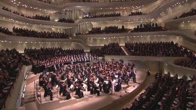 Elbphilharmonie concert hall in Hamburg, Germany