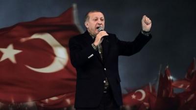 Turkey's President Recep Tayyip Erdogan