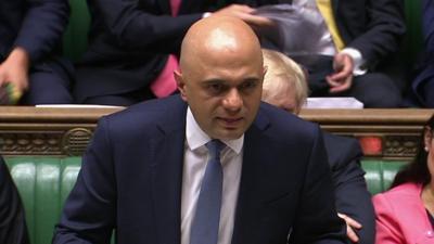 Chancellor Sajid Javid