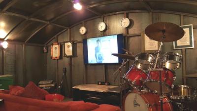 Inside Colin Furze's bunker