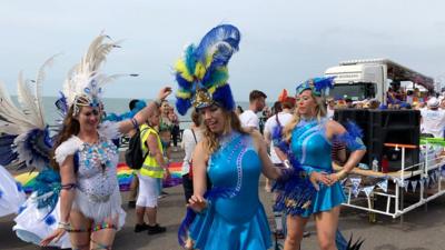 Brighton Pride parade